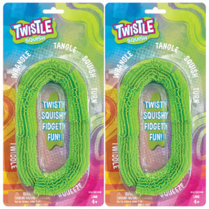 Twistle Squish, Lime, Pack of 2