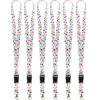 Confetti Lanyard, Pack of 6