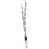 Colorful Paw Print Lanyard, Pack of 6