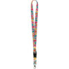 Tropical Punch Pineapples Lanyard, Pack of 6