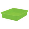 Lime Large Plastic Letter Tray, Pack of 6