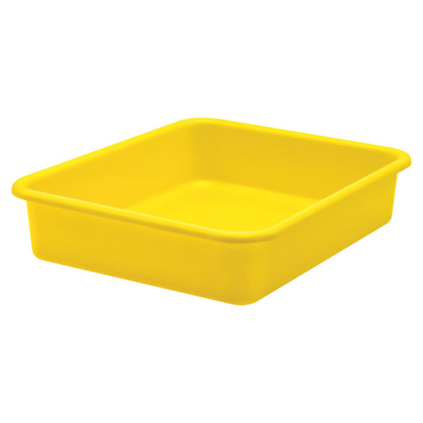 Yellow Large Plastic Letter Tray, Pack of 6