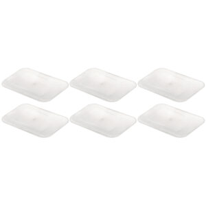 Plastic Letter Tray Lid, Clear, Pack of 6