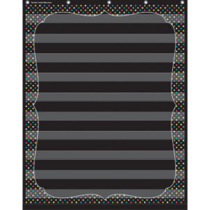 Chalkboard Brights 10 Pocket Chart