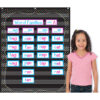 Chalkboard Brights 10 Pocket Chart