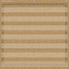 7-Pocket Pocket Chart, Burlap Design, 28" x 28"