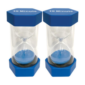 15 Minute Sand Timer - Large, Pack of 2