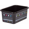 Chalkboard Brights Small Plastic Storage Bin, Pack of 3