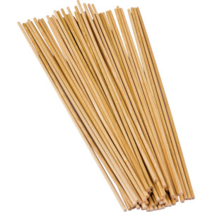 STEM Basics: 1-8" Wood Dowels, 100 Per Pack, 12 Packs