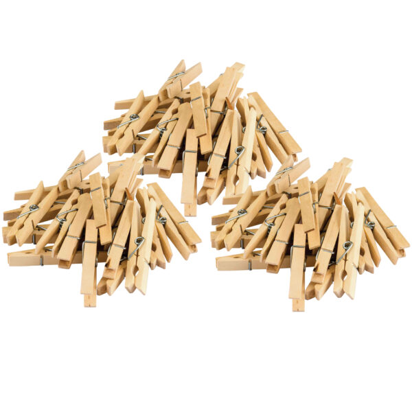 STEM Basics: Clothespins, 50 Per Pack, 3 Packs