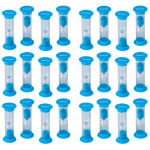 2 Minute Sand Timers, Mini, 4 Per Pack, 6 Packs