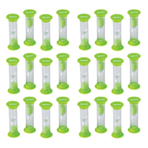 Sand Timer, Mini, 5 Minute, 4 Per Pack, 6 Packs