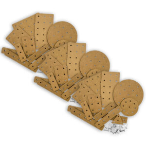 STEM Basics: Cardboard Construction - 100 Per Pack, 3 Packs