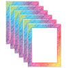 Colorful Scribble Computer Paper, 50 Sheets Per Pack, 6 Packs