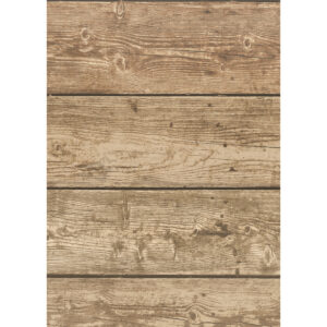 Better Than Paper Bulletin Board Roll, 4' x 12', Rustic Wood Design, 4 Rolls