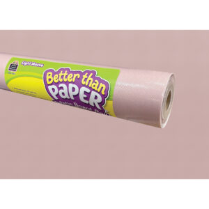 Light Mauve Better Than Paper Bulletin Board Roll, 4' x 12', Pack of 4