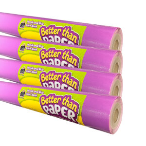 Better Than Paper Bulletin Board Roll, Purple and Blue Color Wash, 4-Pack