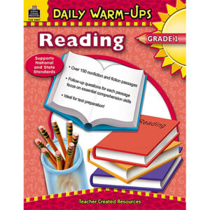 Daily Warm-Ups: Reading Book, Grade 1