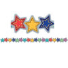 Marquee Stars Die-Cut Border Trim, 35 Feet Per Pack, 6 Packs