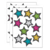 Chalkboard Brights Stars Accents, 30 Per Pack, 3 Packs