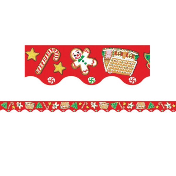 Christmas Border Trim, 35 Feet Per Pack, 6 Packs