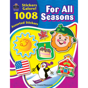 For All Seasons Sticker Book, Pack of 1008