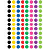 Mini Colorful Circles Valu-Pak Stickers, 1144 Per Pack, 6 Packs