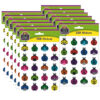 Colorful Ladybugs Stickers, 120 Per Pack, 12 Packs