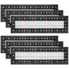 Chalkboard Brights Flat Name Plates, 36 Per Pack, 6 Packs