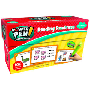 Power Pen Learning Cards: Reading Readiness