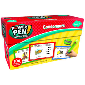 Power Pen Learning Cards: Consonants