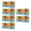 Pete the Cat Groovy Birthday Slap Bracelets, 10 Per Pack, 6 Packs