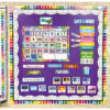 Colorful Calendar Bulletin Board Set