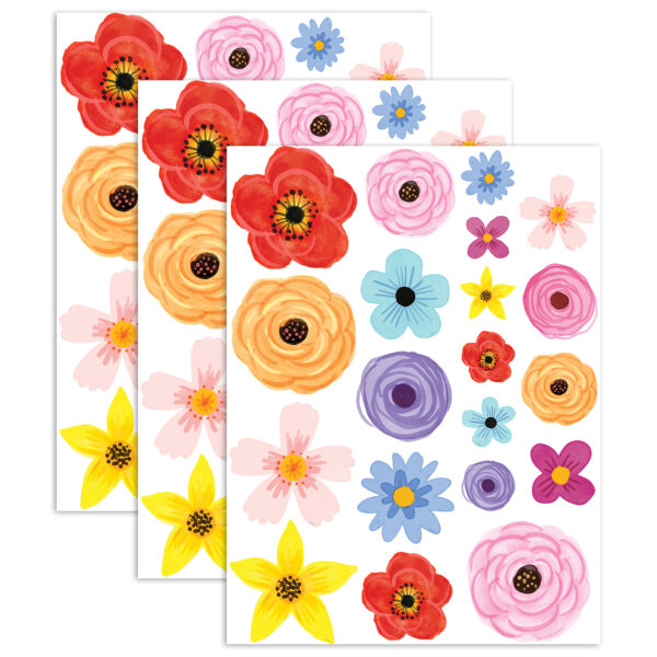 Wildflowers Accents - Assorted Sizes, 60 Per Pack, 3 Packs