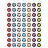 Wildflowers Mini Stickers, 378 Per Pack, 12 Packs