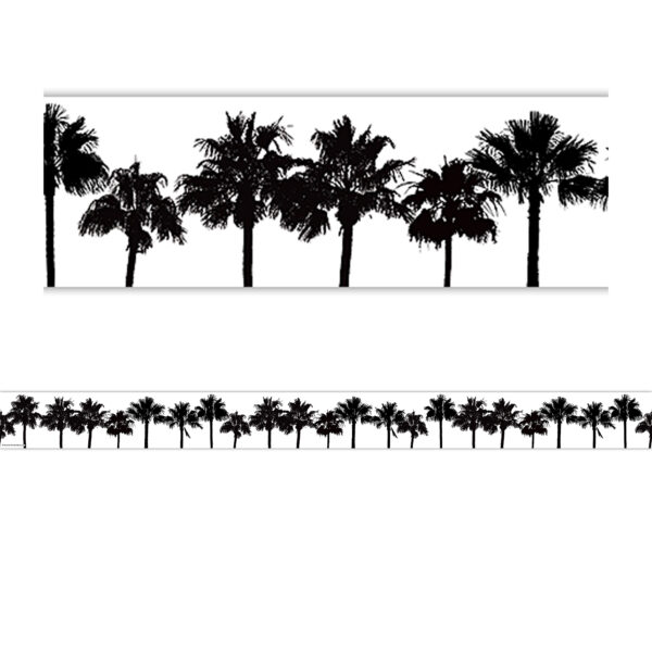 Coco Palms Straight Border Trim, 35 Feet Per Pack, 6 Packs