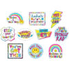 Brights 4Ever Positive Saying Accents, 30 Per Pack, 3 Packs