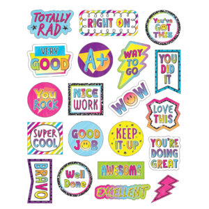 Brights 4Ever Stickers, 120 Per Pack, 12 Packs