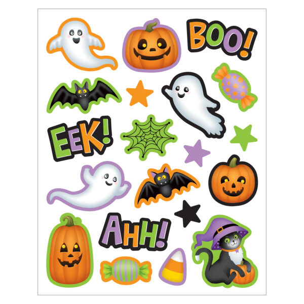 Halloween Stickers, 120 Per Pack, 12 Packs