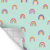 Peel and Stick Decorative Paper Roll, 17-1-2" x 10 ft, Oh Happy Day Rainbow