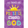 Bible Verses Small Poster Pack, 12 Posters