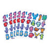 Monsters Stickers, 96 Per Pack, 12 Packs