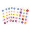 Wildflowers Stickers, 120 Per Pack, 12 Packs