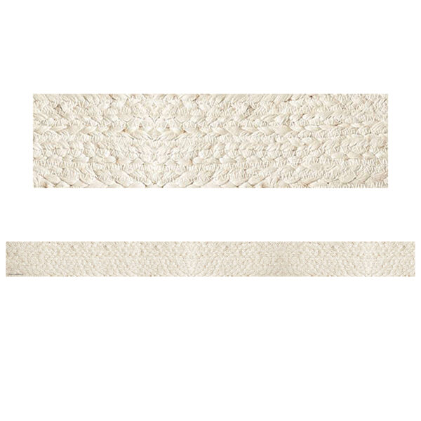 Everyone is Welcome Woven Straight Border Trim, 35 Feet Per Pack, 6 Packs