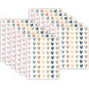 Everyone is Welcome Hearts Mini Stickers, 378 Per Pack, 12 Packs