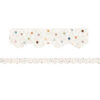 Everyone is Welcome Dots Scalloped Border Trim, 35 Feet Per Pack, 6 Packs