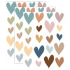 Everyone is Welcome Hearts Accents - Assorted Sizes, 60 Per Pack, 3 Packs