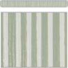 Classroom Cottage Sage Green Stripes Straight Border Trim, 35 Feet Per Pack, 6 Packs