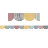 Classroom Cottage Scalloped Die-Cut Border Trim, 35 Feet Per Pack, 6 Packs