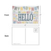 Classroom Cottage Hello Postcards, 30 Per Pack, 6 Packs